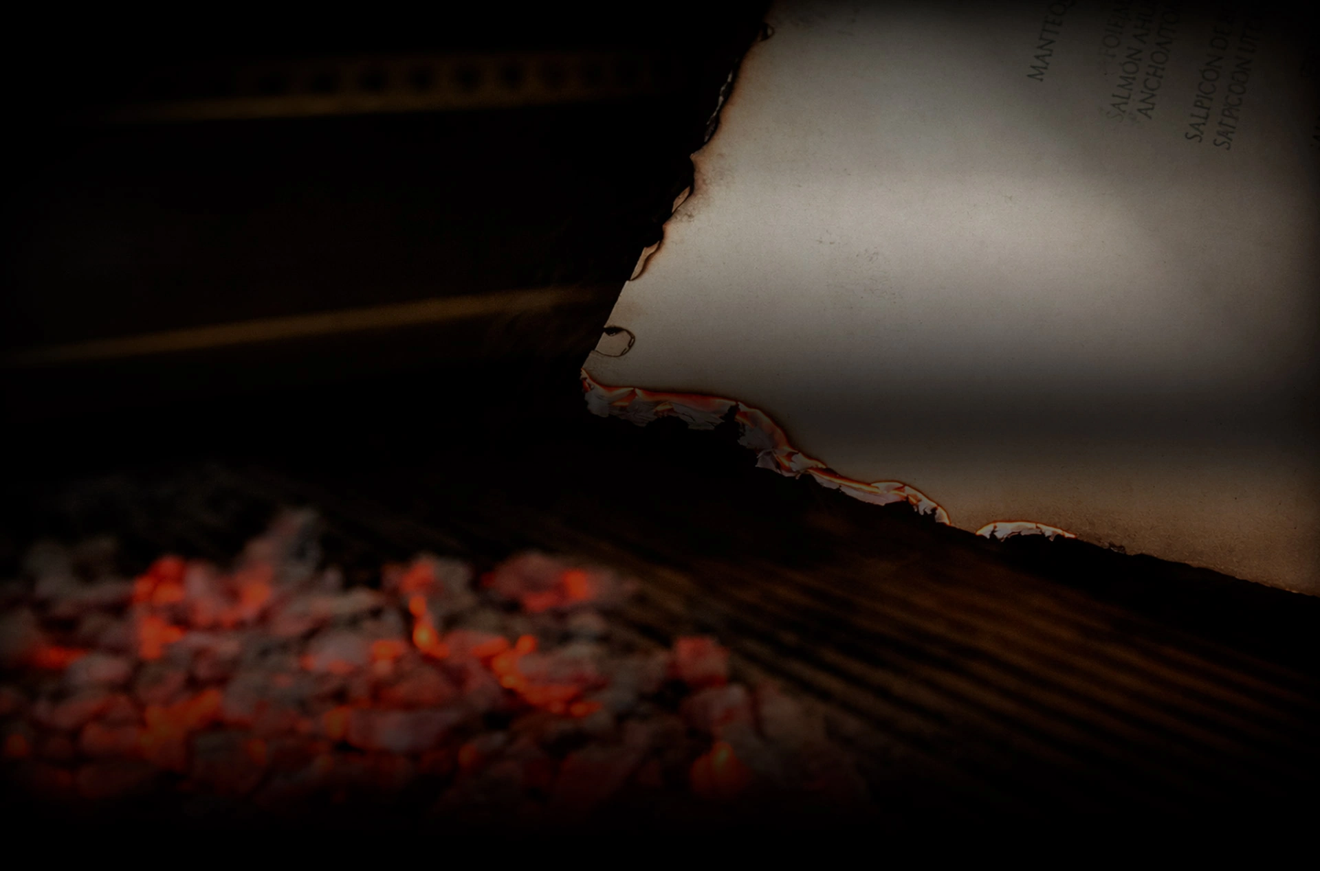 Carta de Albanta Cocina de Leña sobre brasas de leña en Vilaboa (Pontevedra)